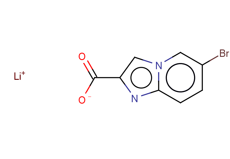 lithium(1+) 6-bromoimidazo[1,2-a]pyridine-2-carboxylate