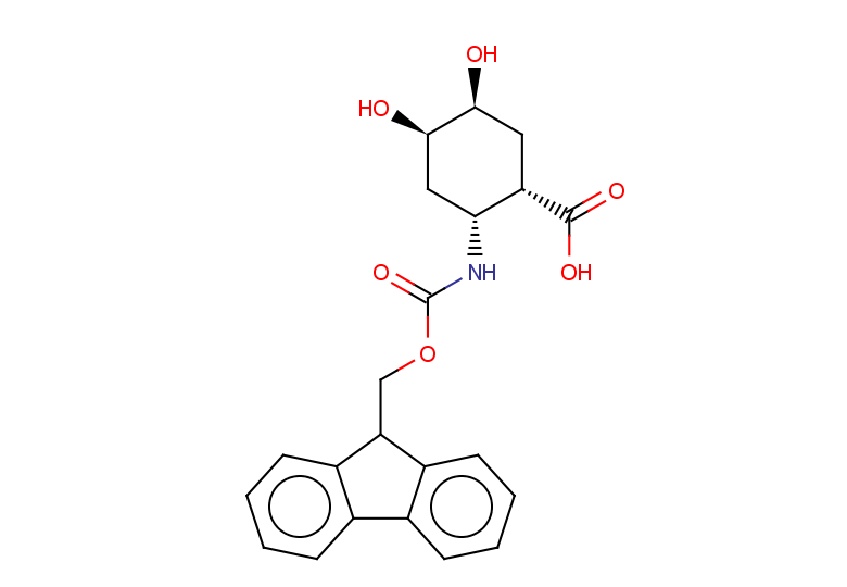 rac-(1R,2S,4S,5R)-2-({[(9H-fluoren-9-yl)methoxy]carbonyl}amino)-4,5-dihydroxycyclohexane-1-carboxylic acid