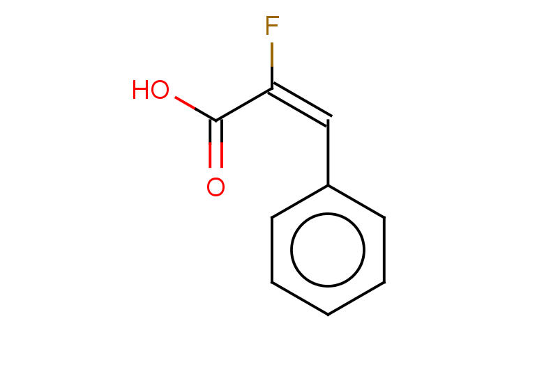 (2E)-2-fluoro-3-phenylprop-2-enoic acid