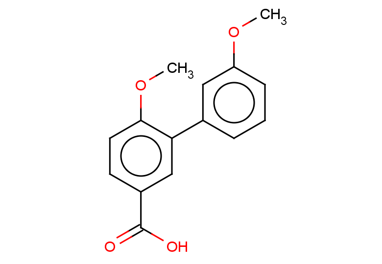3',6-dimethoxy-[1,1'-biphenyl]-3-carboxylic acid