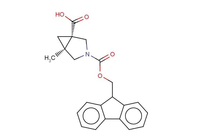 rac-(1R,5R)-3-{[(9H-fluoren-9-yl)methoxy]carbonyl}-5-methyl-3-azabicyclo[3.1.0]hexane-1-carboxylic acid, cis