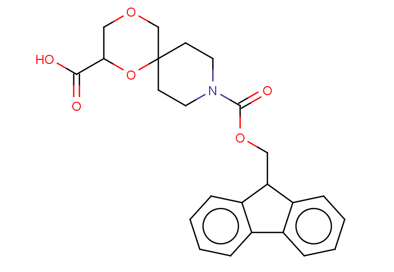 9-{[(9H-fluoren-9-yl)methoxy]carbonyl}-1,4-dioxa-9-azaspiro[5.5]undecane-2-carboxylic acid