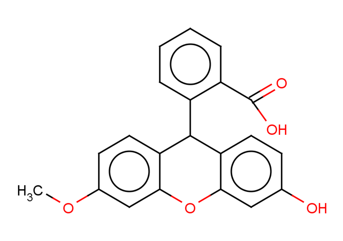 2-(3-hydroxy-6-methoxy-9H-xanthen-9-yl)benzoic acid