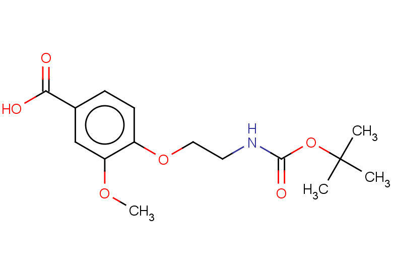 4-(2-{[(tert-butoxy)carbonyl]amino}ethoxy)-3-methoxybenzoic acid