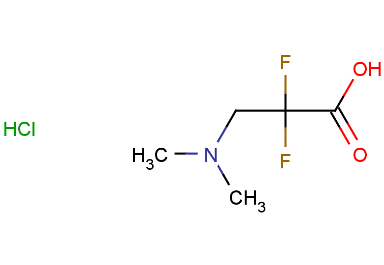 3-(dimethylamino)-2,2-difluoropropanoic acid hydrochloride