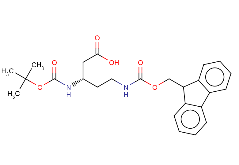(3S)-3-{[(tert-butoxy)carbonyl]amino}-5-({[(9H-fluoren-9-yl)methoxy]carbonyl}amino)pentanoic acid