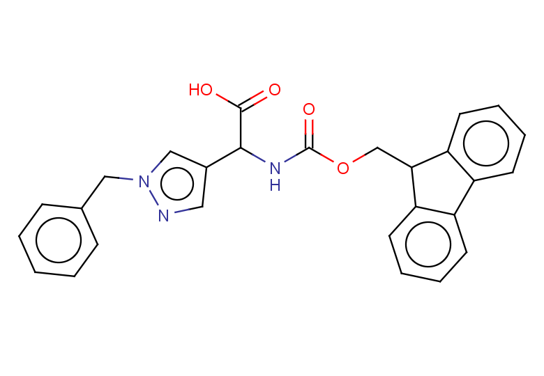 2-(1-benzyl-1H-pyrazol-4-yl)-2-({[(9H-fluoren-9-yl)methoxy]carbonyl}amino)acetic acid