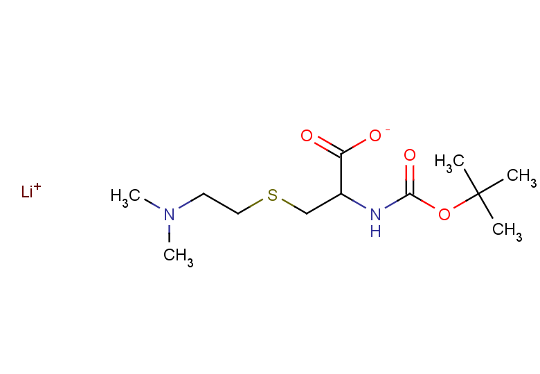 lithium(1+) 2-{[(tert-butoxy)carbonyl]amino}-3-{[2-(dimethylamino)ethyl]sulfanyl}propanoate