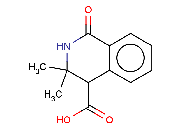 3,3-dimethyl-1-oxo-1,2,3,4-tetrahydroisoquinoline-4-carboxylic acid