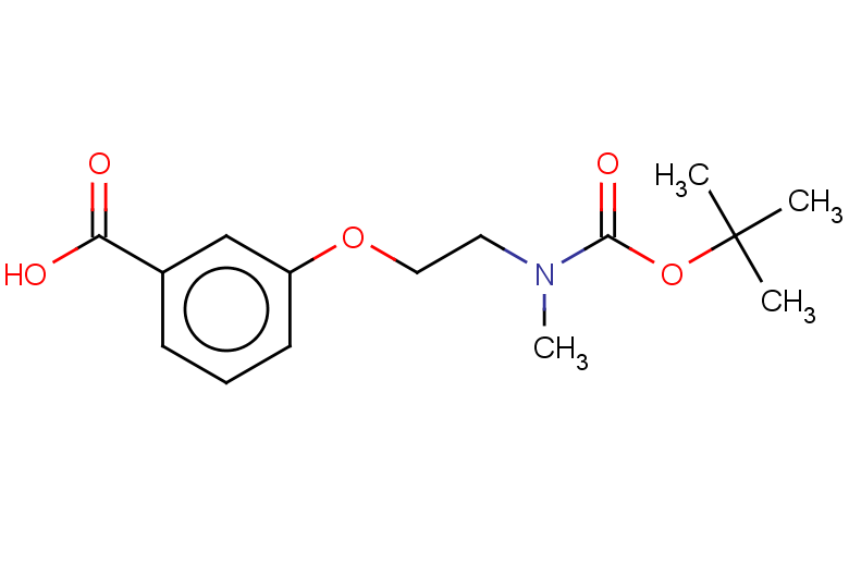3-(2-{[(tert-butoxy)carbonyl](methyl)amino}ethoxy)benzoic acid