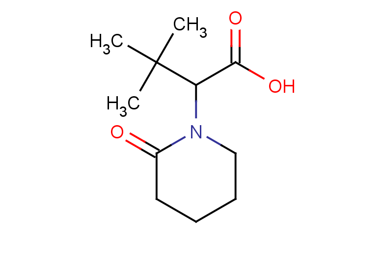 3,3-dimethyl-2-(2-oxopiperidin-1-yl)butanoic acid