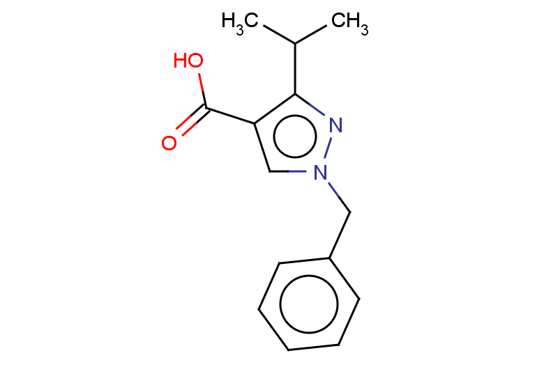 1-benzyl-3-(propan-2-yl)-1H-pyrazole-4-carboxylic acid