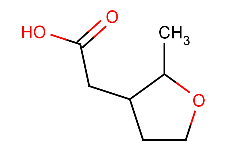 2-(2-methyloxolan-3-yl)acetic acid, Mixture of diastereomers