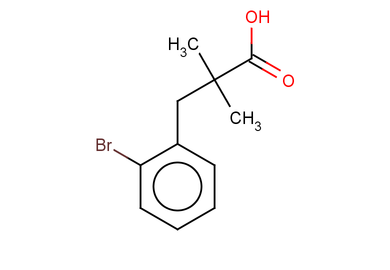 3-(2-bromophenyl)-2,2-dimethylpropanoic acid
