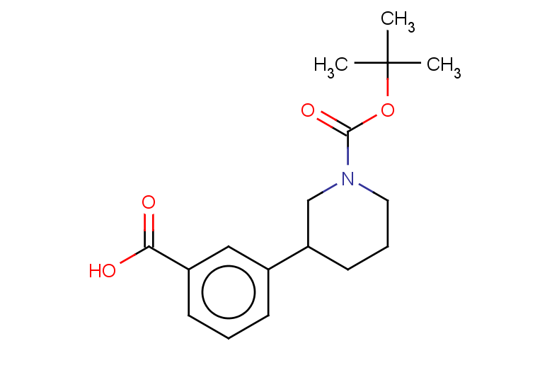 3-{1-[(tert-butoxy)carbonyl]piperidin-3-yl}benzoic acid