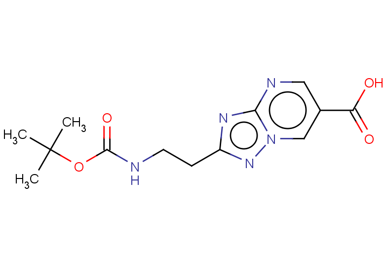 2-(2-{[(tert-butoxy)carbonyl]amino}ethyl)-[1,2,4]triazolo[1,5-a]pyrimidine-6-carboxylic acid