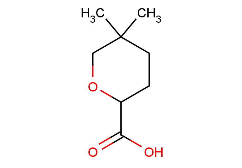 5,5-dimethyloxane-2-carboxylic acid