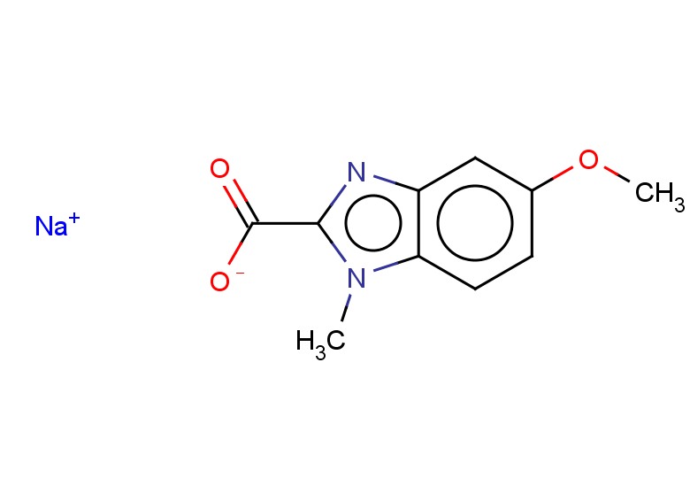 sodium 5-methoxy-1-methyl-1H-1,3-benzodiazole-2-carboxylate