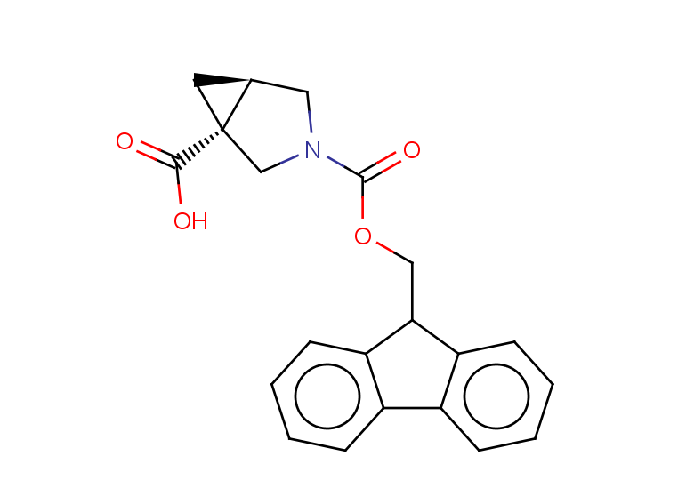 (1R,5R)-3-{[(9H-fluoren-9-yl)methoxy]carbonyl}-3-azabicyclo[3.1.0]hexane-1-carboxylic acid