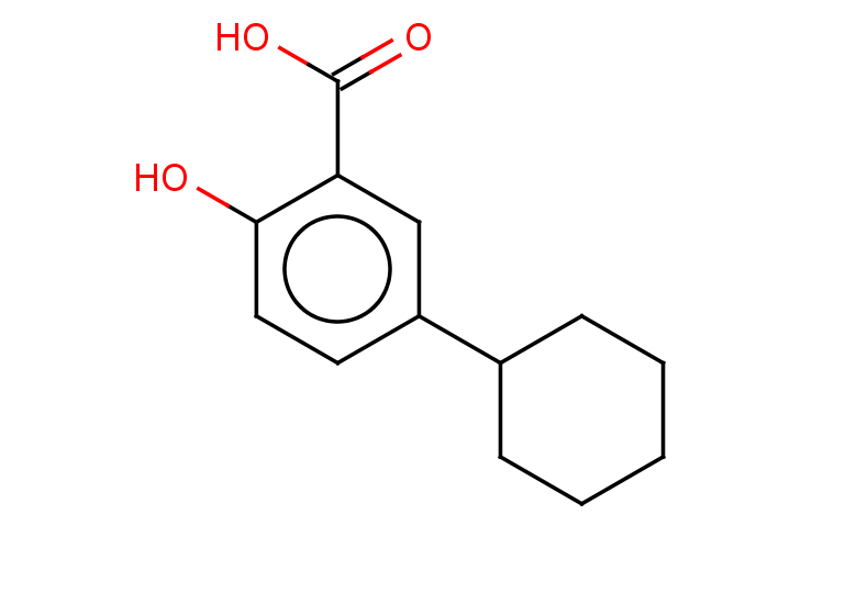 5-cyclohexyl-2-hydroxybenzoic acid