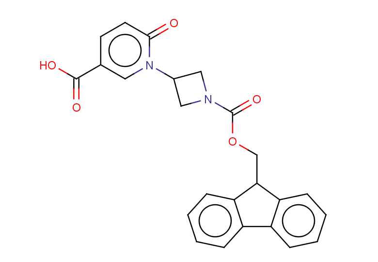 1-(1-{[(9H-fluoren-9-yl)methoxy]carbonyl}azetidin-3-yl)-6-oxo-1,6-dihydropyridine-3-carboxylic acid