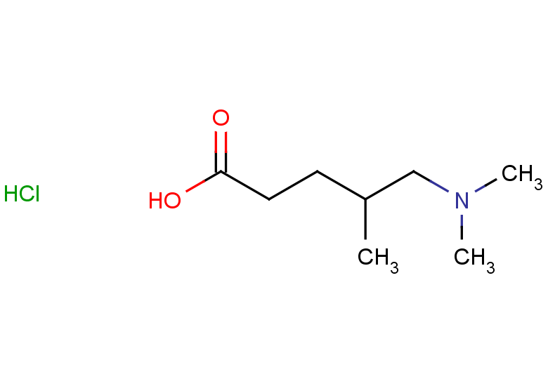 5-(dimethylamino)-4-methylpentanoic acid hydrochloride