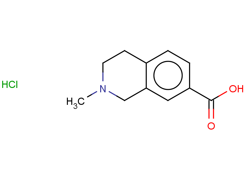 2-methyl-1,2,3,4-tetrahydroisoquinoline-7-carboxylic acid hydrochloride