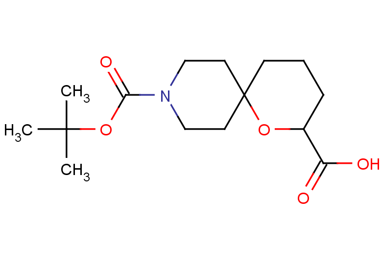 9-[(tert-butoxy)carbonyl]-1-oxa-9-azaspiro[5.5]undecane-2-carboxylic acid