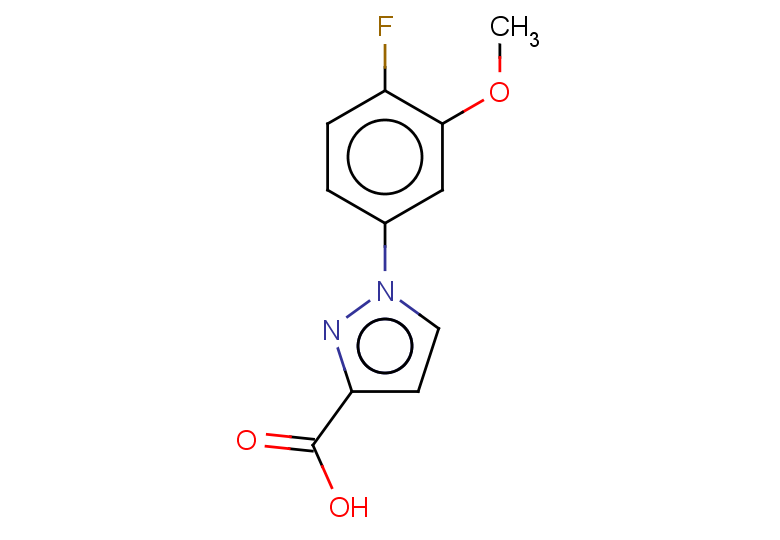 1-(4-fluoro-3-methoxyphenyl)-1H-pyrazole-3-carboxylic acid