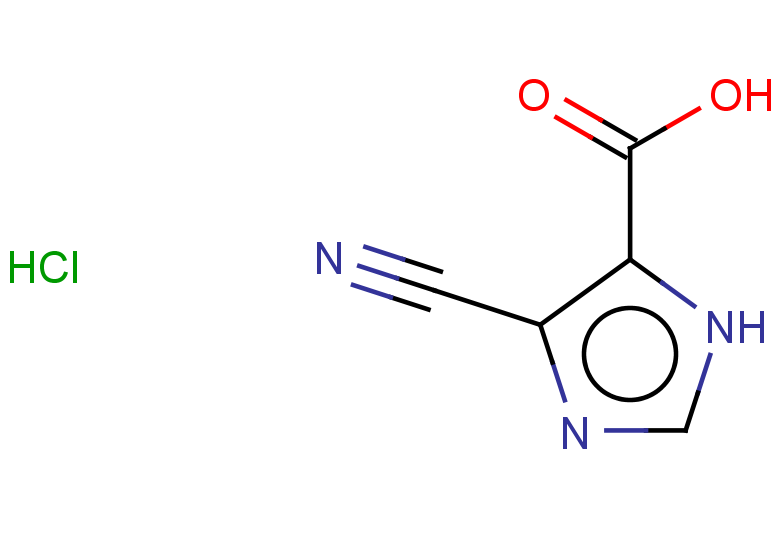4-cyano-1H-imidazole-5-carboxylic acid hydrochloride