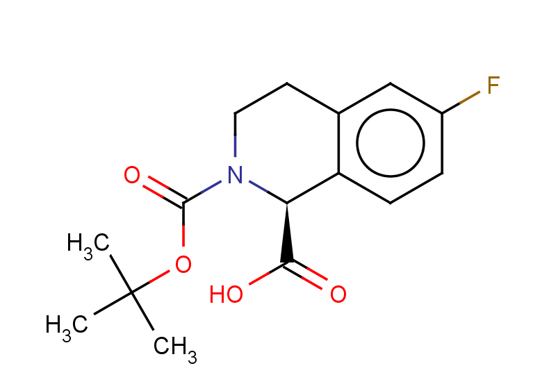 (1S)-2-[(tert-butoxy)carbonyl]-6-fluoro-1,2,3,4-tetrahydroisoquinoline-1-carboxylic acid