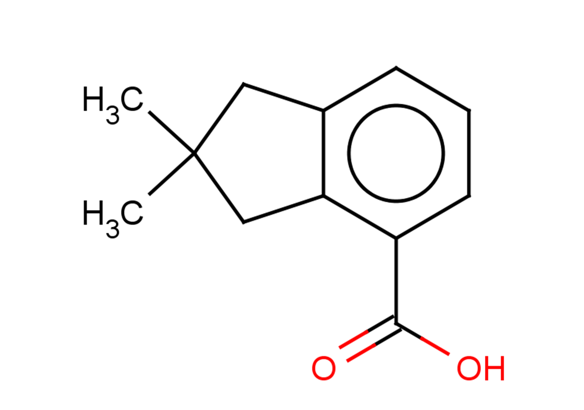 2,2-dimethyl-2,3-dihydro-1H-indene-4-carboxylic acid