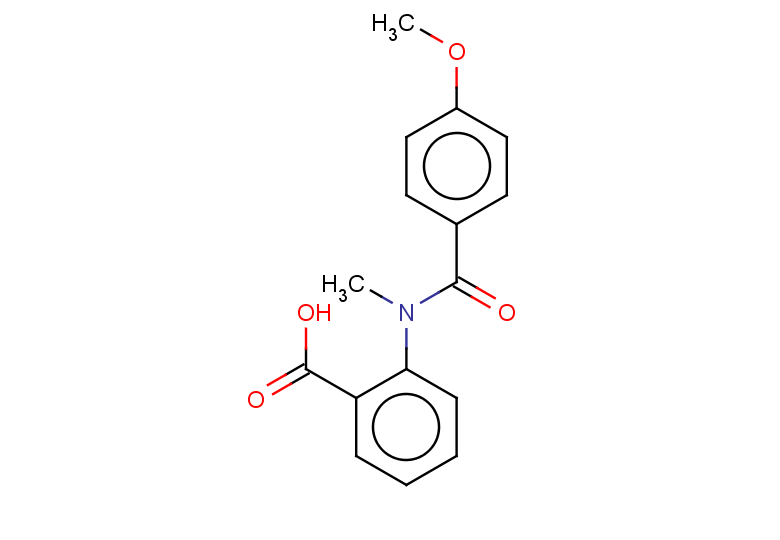 2-(N-methyl4-methoxybenzamido)benzoic acid