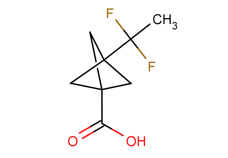 3-(1,1-difluoroethyl)bicyclo[1.1.1]pentane-1-carboxylic acid