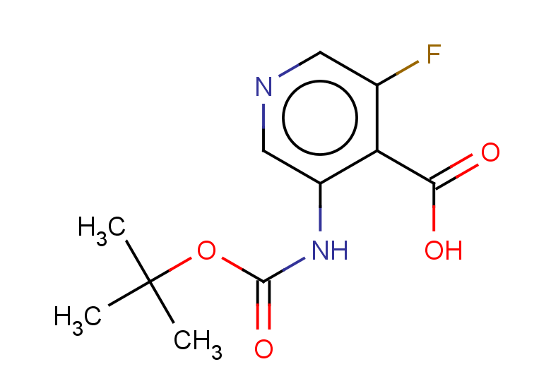 3-{[(tert-butoxy)carbonyl]amino}-5-fluoropyridine-4-carboxylic acid