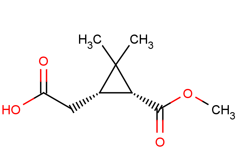 rac-2-[(1R,3S)-3-(methoxycarbonyl)-2,2-dimethylcyclopropyl]acetic acid, cis