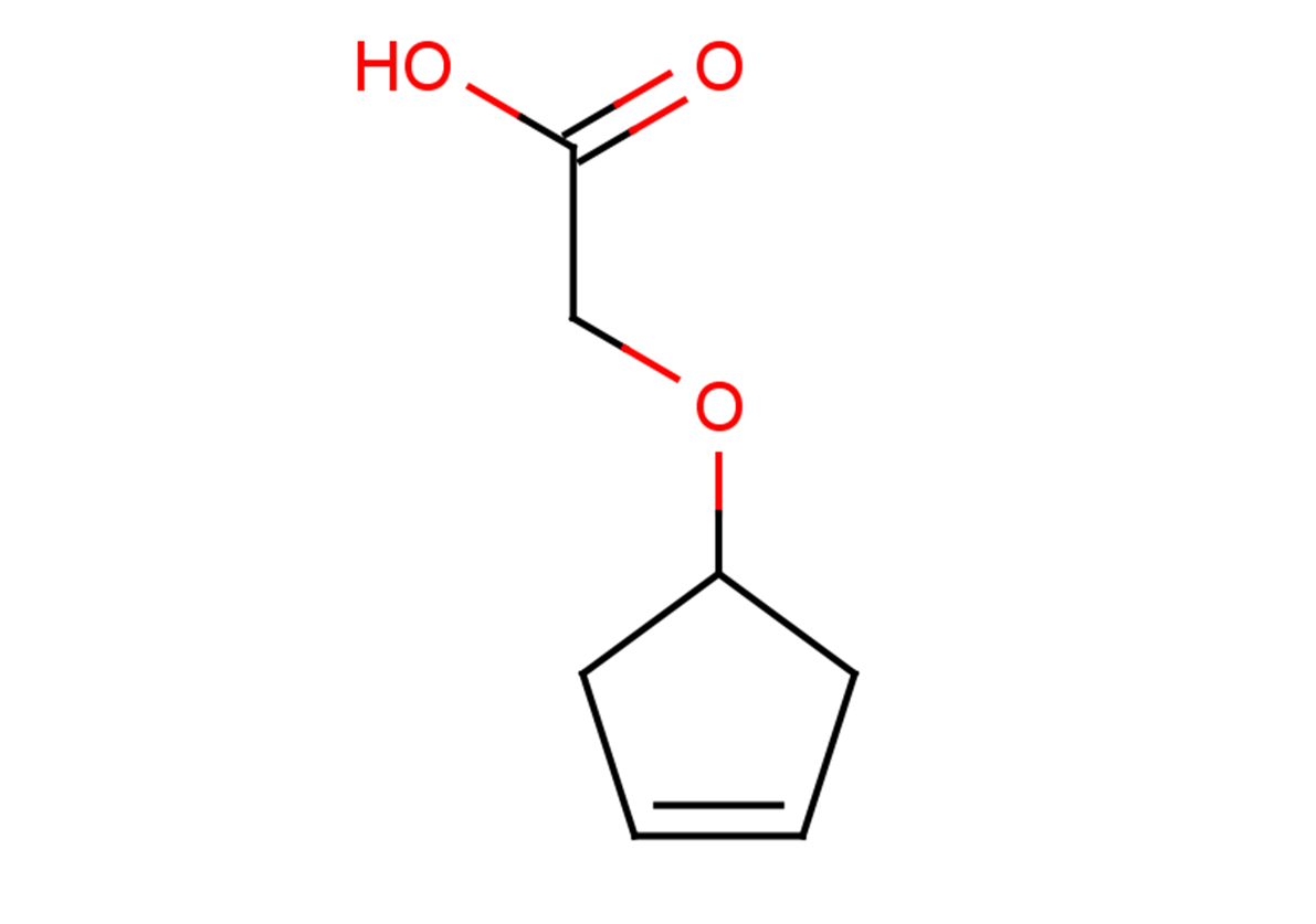 2-(cyclopent-3-en-1-yloxy)acetic acid