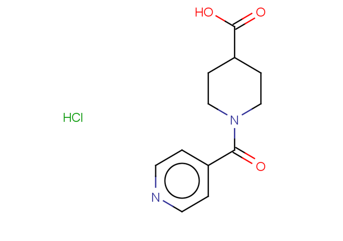 1-(pyridine-4-carbonyl)piperidine-4-carboxylic acid hydrochloride