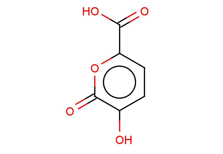 3-hydroxy-2-oxo-2H-pyran-6-carboxylic acid
