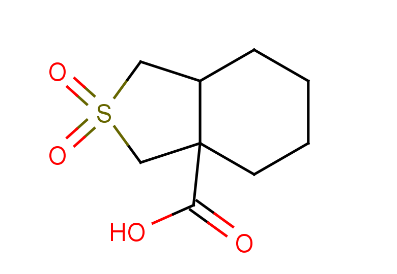 2,2-dioxo-octahydro-2lambda6-benzothiophene-3a-carboxylic acid