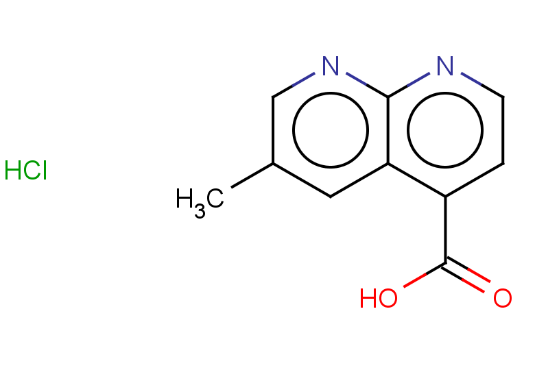 6-methyl-1,8-naphthyridine-4-carboxylic acid hydrochloride
