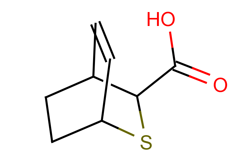 2-thiabicyclo[2.2.2]oct-5-ene-3-carboxylic acid