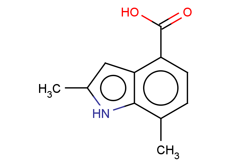 2,7-dimethyl-1H-indole-4-carboxylic acid