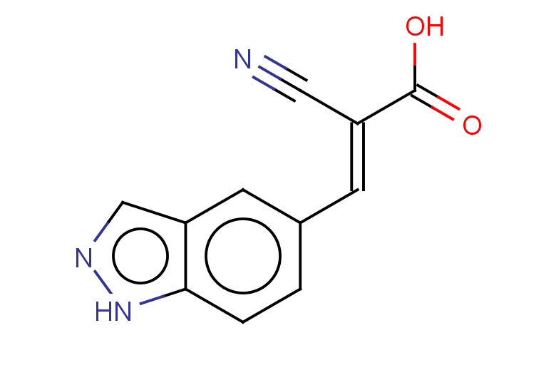 (2E)-2-cyano-3-(1H-indazol-5-yl)prop-2-enoic acid