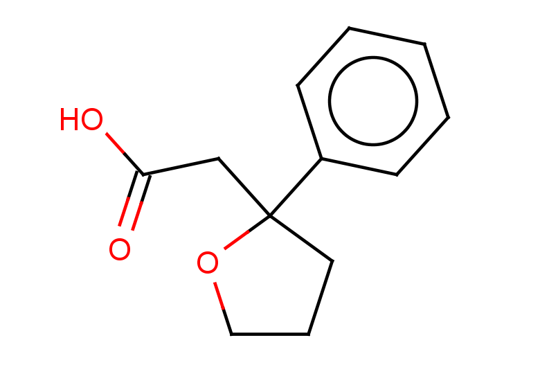 2-(2-phenyloxolan-2-yl)acetic acid