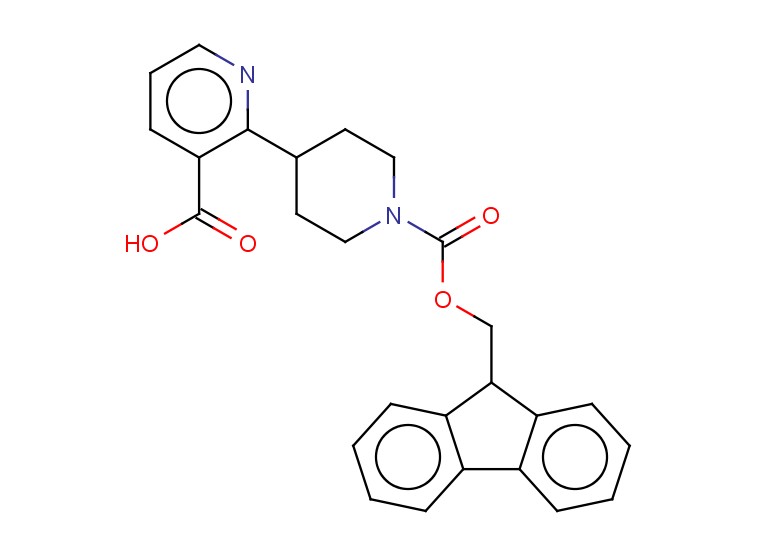 2-(1-{[(9H-fluoren-9-yl)methoxy]carbonyl}piperidin-4-yl)pyridine-3-carboxylic acid