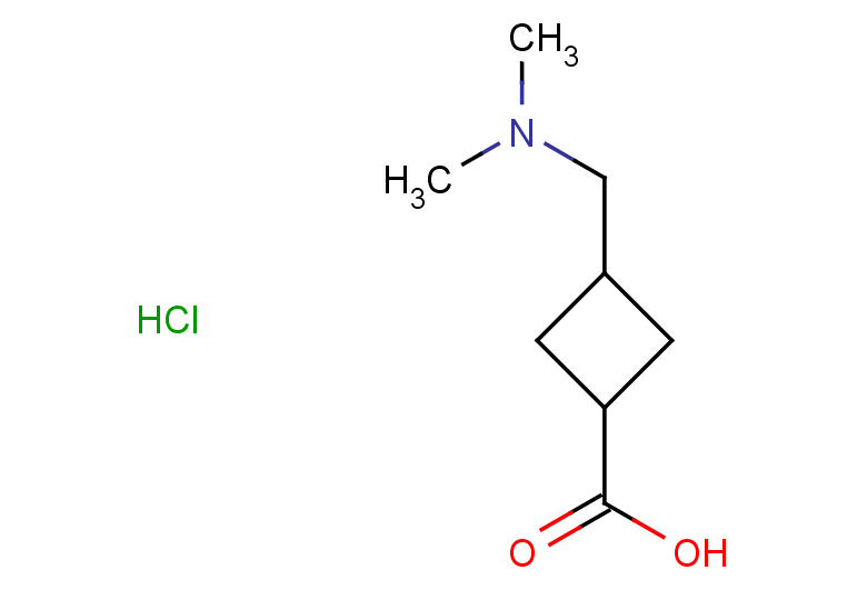 3-[(dimethylamino)methyl]cyclobutane-1-carboxylic acid hydrochloride, Mixture of diastereomers