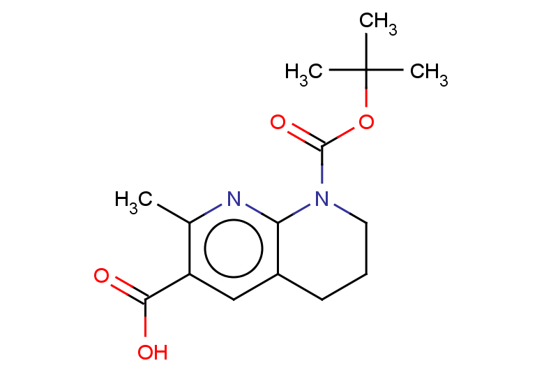 8-[(tert-butoxy)carbonyl]-2-methyl-5,6,7,8-tetrahydro-1,8-naphthyridine-3-carboxylic acid