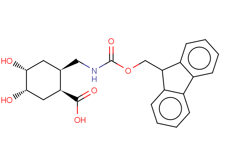 rac-(1R,2S,4S,5R)-2-[({[(9H-fluoren-9-yl)methoxy]carbonyl}amino)methyl]-4,5-dihydroxycyclohexane-1-carboxylic acid