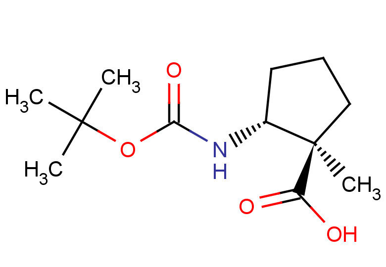 rac-(1R,2R)-2-{[(tert-butoxy)carbonyl]amino}-1-methylcyclopentane-1-carboxylic acid, trans